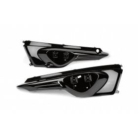 Rear Side Panels black Yamaha Slider / MBK Stunt
