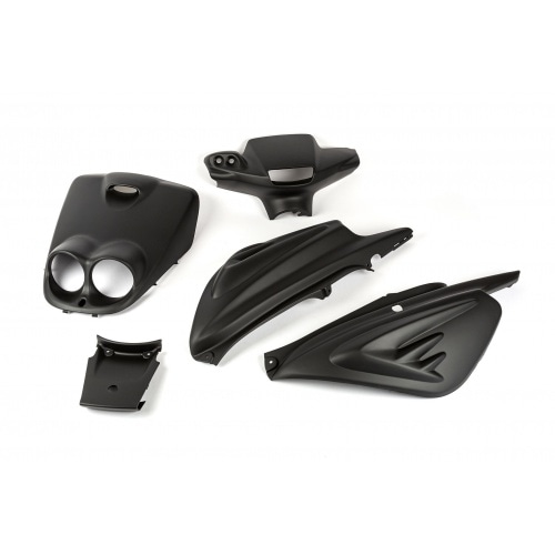 Fairing Kit (5 pcs.) matte black MBK Rocket / Yamaha Spy Fairing Kit (5 pcs.) matte black MBK Rocket / Yamaha Spy