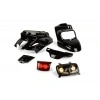 Apgaismojums Kit und Beleuchtung hinten + vorn melns Yamaha BW pēc 2004 gada