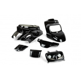 Fairing Kit und Beleuchtung hinten + vorn black Yamaha BW’s after 2004