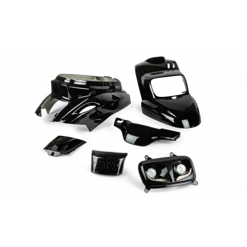 Fairing Kit und Beleuchtung hinten + vorn black Yamaha BW’s after 2004 Fairing Kit und Beleuchtung hinten + vorn black Yamaha BW’s after 2004