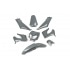 Fairing Kit 8 pieces Derbi X-treme before 2011 Nardo Grey Fairing Kit 8 pieces Derbi X-treme before 2011 Nardo Grey