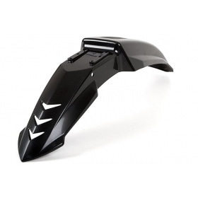 Priekšējais dubļu aizsargs STR8 Supermotard melns