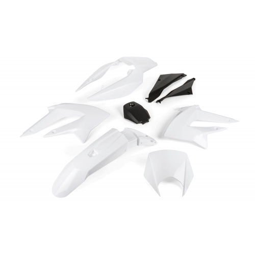 Fairing Kit 8 pcs. white Derbi DRD 2011 - 2018 Fairing Kit 8 pcs. white Derbi DRD 2011 - 2018