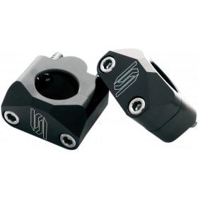 Handlebar Clamps Scar universal 28,6mm black