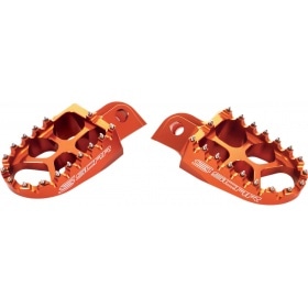 Kāju kājiņas Scar Evolution KTM / Beta / Sherco oranžā krāsā