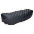 Seat Schmitt quilted black / green Simson S50/S51/S70 Seat Schmitt quilted black / green Simson S50/S51/S70