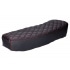 Seat Schmitt quilted black / red Simson S50/S51/S70 Seat Schmitt quilted black / red Simson S50/S51/S70