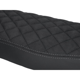 Seat Cover Schmitt quilted black / grey Simson S50 / S51 / S70