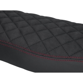 Seat Cover Schmitt quilted black / red Simson S50 / S51 / S70