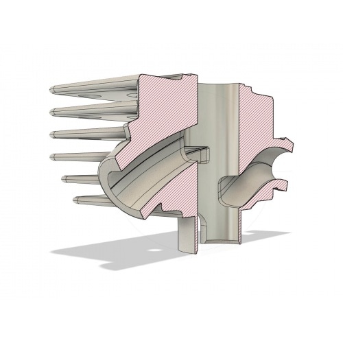 Cylinder Schmitt Sportfreund Vertex Edition 60cc 41mm Simson S51 / KR51/2 / SR50 Cylinder Schmitt Sportfreund Vertex Edition 60cc 41mm Simson S51 / KR51/2 / SR50