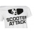T-shirt Scooter-Attack white T-shirt Scooter-Attack white