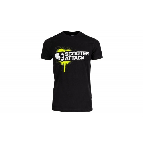 T-shirt Scooter-Attack black / green T-shirt Scooter-Attack black / green