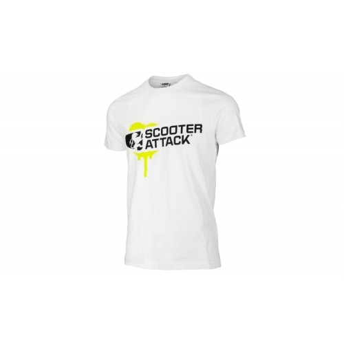 T-shirt Scooter-Attack white / green T-shirt Scooter-Attack white / green