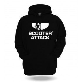 Hoodie Scooter-Attack black
