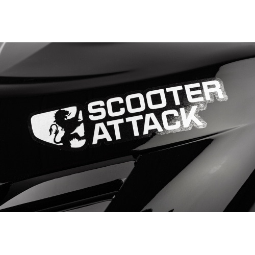 Sticker Scooter-Attack, white Sticker Scooter-Attack, white