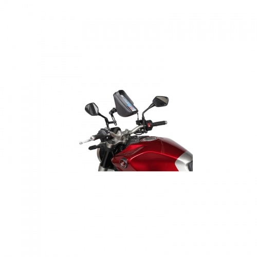 Viedtālruņa / GPS turētājs + apvalks Shad X0SG75M spogulim Viedtālruņa / GPS turētājs + apvalks Shad X0SG75M spogulim