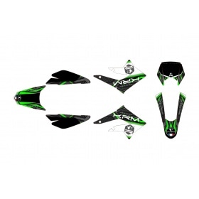 Decal Kit KRM green Derbi X-treme 2011 – 2017