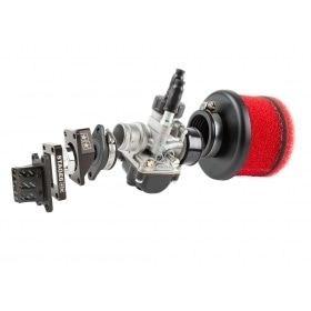 Intake Kit High Flow Dell’Orto 21mm black AM6 / Derbi