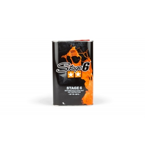 Radiator Fluid / Coolant -38°C Stage6 1L Orange Radiator Fluid / Coolant -38°C Stage6 1L Orange
