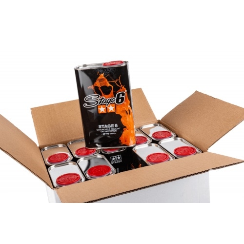 Radiatora šķidrums / dzesēšanas šķidrums -38°C Stage6 1L (x10) Radiatora šķidrums / dzesēšanas šķidrums -38°C Stage6 1L (x10)