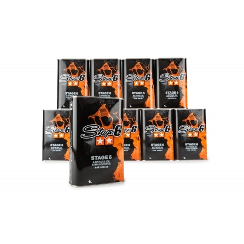 4-Stroke Oil 10W40 Stage6 1L (x10) 4-Stroke Oil 10W40 Stage6 1L (x10)