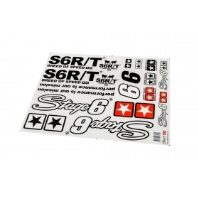 Uzlīmju loksne Stage6 A2 MK2 melna