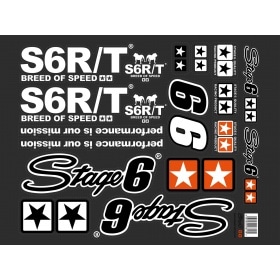 Uzlīmju loksne Stage6 A2 MK2 balta