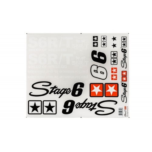 Uzlīmju loksne Stage6 A2 MK2 balta Uzlīmju loksne Stage6 A2 MK2 balta