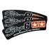 Tire Sticker Stage6 78.9x24mm universal Tire Sticker Stage6 78.9x24mm universal
