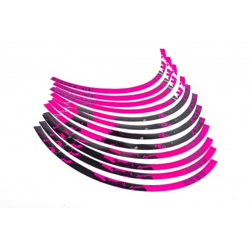 12" Stage6 rozā / melns 12" disku uzlīmes komplekts 12" Stage6 rozā / melns 12" disku uzlīmes komplekts
