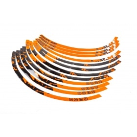 Rim Sticker Kit 17″ Stage6 orange – black