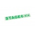 Sticker plotted Stage6 110x33mm green Sticker plotted Stage6 110x33mm green