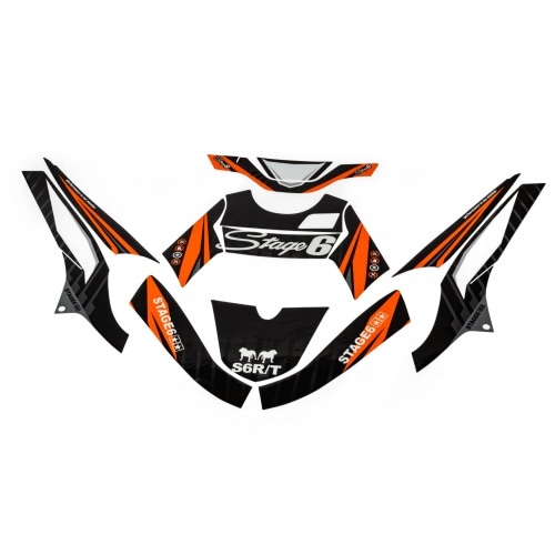 Grafiskais komplekts Yamaha BWs pēc 2004 Stage6 Orange Grafiskais komplekts Yamaha BWs pēc 2004 Stage6 Orange