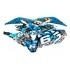 Decal Kit Stage6 blue – black Yamaha DT50 / MBK X-Limit Decal Kit Stage6 blue – black Yamaha DT50 / MBK X-Limit