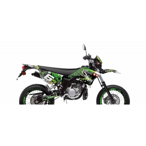 Decal Kit Stage6 green – black Yamaha DT50 / MBK X-Limit Decal Kit Stage6 green – black Yamaha DT50 / MBK X-Limit