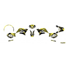 Decal Kit Stage6 yellow – black Yamaha DT50 / MBK X-Limit