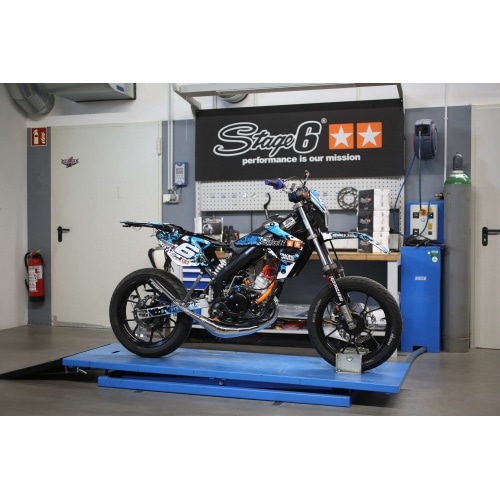 Stage6 Fairing Decal Kit Rieju MRT blue - black Stage6 Fairing Decal Kit Rieju MRT blue - black