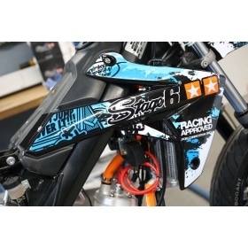 Decal Kit Stage6 blue – black Rieju MRT
