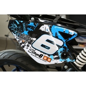 Decal Kit Stage6 blue – black Rieju MRT