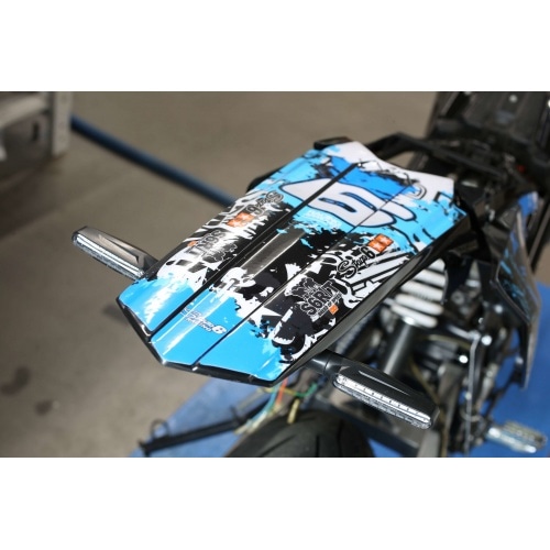 Stage6 Fairing Decal Kit Rieju MRT blue - black Stage6 Fairing Decal Kit Rieju MRT blue - black