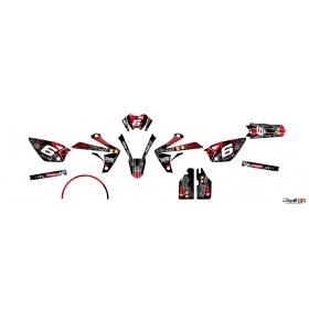 Grafiskais komplekts Rieju MRT 2009 - 2021 Stage6 sarkans / melns