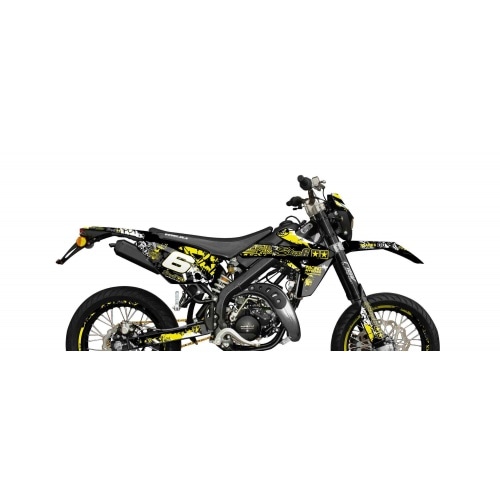 Decal Kit Stage6 yellow – black Rieju MRT Decal Kit Stage6 yellow – black Rieju MRT