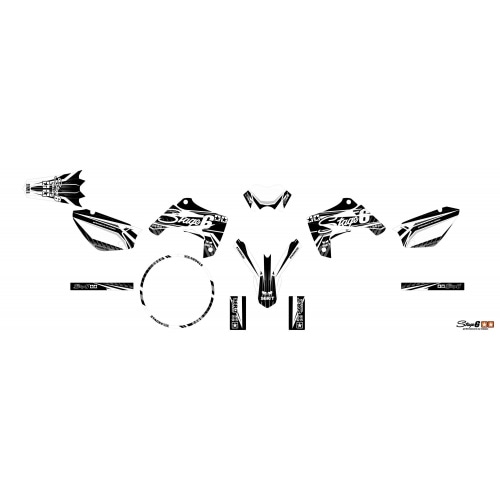 Graphic Kit Rieju MRT 2009 - 2021 Stage6 Blanc Graphic Kit Rieju MRT 2009 - 2021 Stage6 Blanc