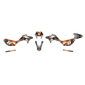 Decal Kit Stage6 orange – black Beta RR