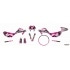 Decal Kit Stage6 pink – black Beta RR Decal Kit Stage6 pink – black Beta RR