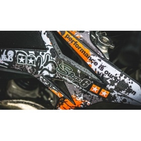 Decal Kit Stage6 orange – white Beta RR