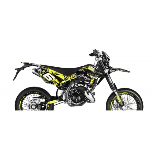Decal Kit Stage6 yellow – black Beta RR Decal Kit Stage6 yellow – black Beta RR
