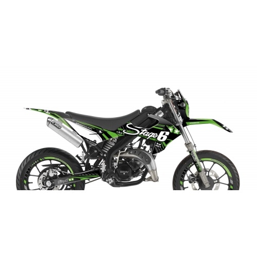 Graphic Kit Rieju MRT after 2022 Stage6 Green Graphic Kit Rieju MRT after 2022 Stage6 Green