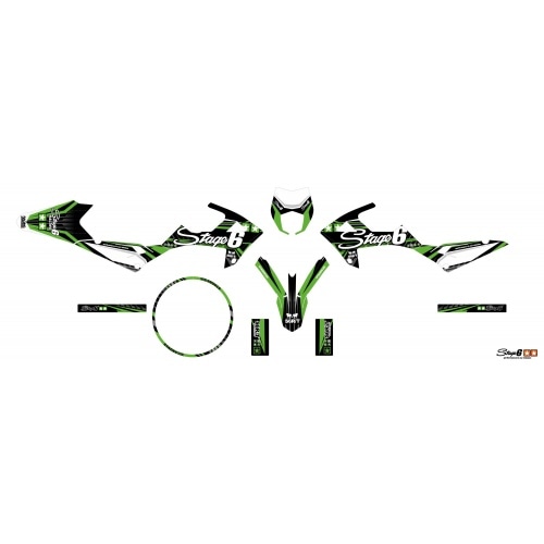 Graphic Kit Rieju MRT after 2022 Stage6 Green Graphic Kit Rieju MRT after 2022 Stage6 Green